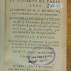 Coutumes de la prévosté et vicomté de Paris