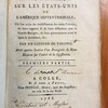 Recherches historiques et politiques sur les États-Unis de l'Amérique septentrionale, où l'on traite des établissemens des treize colonies, de leurs rapports & de leurs dissentions avec la Grande-Bretagne, de leurs gouvernemens avant & après la révolution, &c.