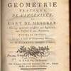 La géométrie pratique de l'ingénieur, ou, L'art de mesurer, ouvrage également nécessaire aux ingénieurs, aux toiseurs & aux arpenteurs