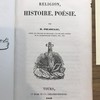 Religion, histoire, poésie.