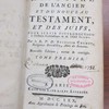 Histoire de l'Ancien et du Nouveau Testament et des Juifs, pour servir d'introduction à l'histoire ecclésiastique de M. L'abbé Fleury