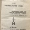 Constitutions des soeurs de la charité de la congrégation de Québec