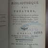 Petite bibliothèque des théâtres, contenant un recueil des meilleures pièces du théâtre françois, tragique, comique, lyrique & bouffon, depuis l'origine des spectacles en France, jusqu'à nos jours