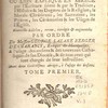 Instructions générales en forme de catéchisme, où l'on explique en abrégé, par l'écriture sainte & par la tradition, l'histoire & les dogmes de la religion, la morale chrétienne, les sacremens, les prières, les cérémonies & les usages de l'Église : avec deux catéchismes abrégés, à l'usage des enfans