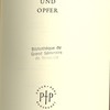 Abendmahl und opfer