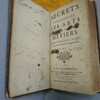 Secrets concernans les arts et metiers