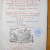 Theologia universa speculativa et dogmatica, complectens omnia dogmata, & singulas quaestionnes theologicas, quae in scholis tractari solent, ad usum theologiae candidatorum accommodata