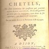 Traité politique et économique des chetels, où sont examinées les questions qui peuvent naître de cette convention, & des obligations de ceux qui s'y engagent, tant dans le for intérieur, que dans le for extérieur