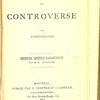 Manuel de controverse