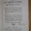 L'Esprit des journalistes de Trévoux, ou, Morceaux précieux de littérature, répandus dans les mémoires pour l'histoire des sciences & des beaux-arts, depuis leur origine en 1701, jusqu'en 1762