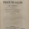 Relation du voyage de son altesse royale le prince de Galles en Amérique