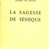La sagesse de Sénèque