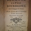 Sermons du Père Bourdalouë, de la Compagnie de Jésus, sur les mystères