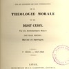 Mélanges théologiques, ou série d’articles sur les questions les plus intéressantes de la théologie morale et du droit canon