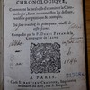 La pierre de touche chronologique, contenant la méthode d'examiner la chronologie et en reconnoistre les defauts verifiée par pratique et exemple...