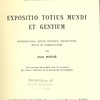 Expositio totius mundi et gentium