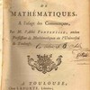 Traités élémentaires de mathématiques, à l’usage des commerçans