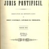 Analecta juris pontificii : Dissertations sur divers sujets