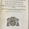 Conférences ecclésiastiques du diocèse d’Angers, sur les contrats