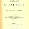 Apologie scientifique de la foi chrétienne