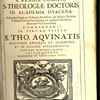 Commentarii [...] S. Thomae Aquinatis doctoris angelici et communis