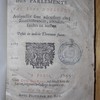 Les ouvertures des parlements, ausquelles sont adjoustées cinq remonstrances, autrefois faictes en iceluy
