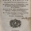 Les Confessions de Saint Augustin