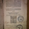 Les institutions divines, et salutaires