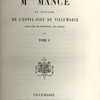 Vie de Mlle Mance et histoire de l’Hotel-Dieu de Villemarie dans l’île de Montréal, en Canada