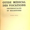 Guide médical des Vocations Sacerdotales et Religieuses