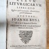 Rerum liturgicarum libri duo. Quibus quid contineature, ostendet index post praefationem.