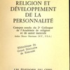 Religion et développement de la personnalité