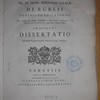 Fr. Jo. Fran. Bernardi Mariae de Rubeis, de tribus in caelo testibus, Patre, Verbo, et Spiritu Sancto, qui tres unum sunt, I. Ep. Joan. cap. V.v.7. dissertatio adversus Samuelem Crellium, aliosque