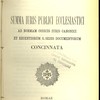 Summa juris publici ecclesiastici as norman codicis juris canonici et recentiorum s. sedis documentorum