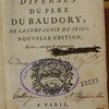 Œuvres diverses du père Du Baudory, de la Compagnie de Jésus