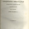 Sylloge monumentorum ad mysterium conceptionis immaculatae virginis deiparae