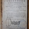 Discours sur l’histoire universelle, A Monseigneur Le Dauphin : pour expliquer la suite de la religion et les changements des Empires