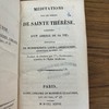 Méditations sur les vertus de Sainte Thérèse : précédées d'un abrégé de sa vie