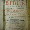 La Sainte Bible, contenant l'Ancien et le Nouveau Testament