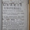 Explication et usage d'une partie du cercle universel, de ses tables et échelles, nécessaire à tous pilotes...