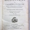 Dictionnaire de l'Académie françoise