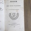 Alger et les côtes d'Afrique