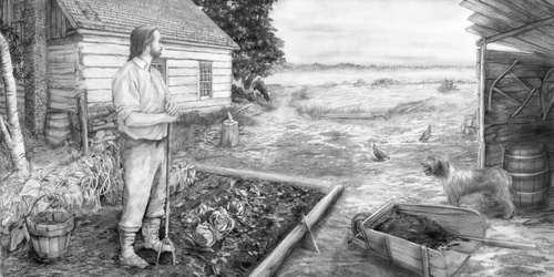 Seul sur son île : 250 ans après l'ermite Toussaint Cartier