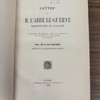 Lettre de M. l'abbé Le Guerne, missionnaire de l'Acadie