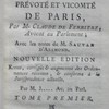 Nouveau commentaire sur la coutume de la prevote et vicomte de Paris