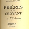 Prières d’un croyant