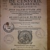 Enchiridion de censuris, irrecularitate, et privilegiatis : non solum curam animarum gerentibus necessarium, verum etiam indicium ecclesiasticum exercentibus admodum utile et commodum ad instantiam rr dd. metropolitani et coepiscoporum provinciae salisburgensis