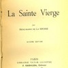 La sainte Vierge