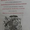 Constitutiones Synodales ecclesiae Tusculanae seu Synodus Tusculana : a celsitudine regia eminentissima Henrici episcopi Tusculani S.R.E. Vice-cancellarii Cardinalis Ducis Eboracensis in cathedrali Tusculano templo Apostolorum principis S. petri celebrata 1763