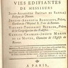 Modèles du clergé, ou, Vies édifiantes des Messieurs Jean-Augustin Frétat de Sarra, évêque de Nantes ; Joseph-Augustin Boursoul, prêtre gardien de l'Hôpital S. Yves de Rennes ; Vincent-Toussaint Beurier, prêtre de la Congrégation des eudistes ; Gabriel-Charles-Joseph Morel de la Motte, chanoine de l'église de Rennes